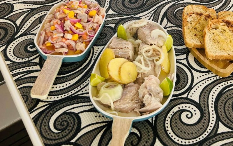 Lancha do Junior Almoço em Fernando de Noronha